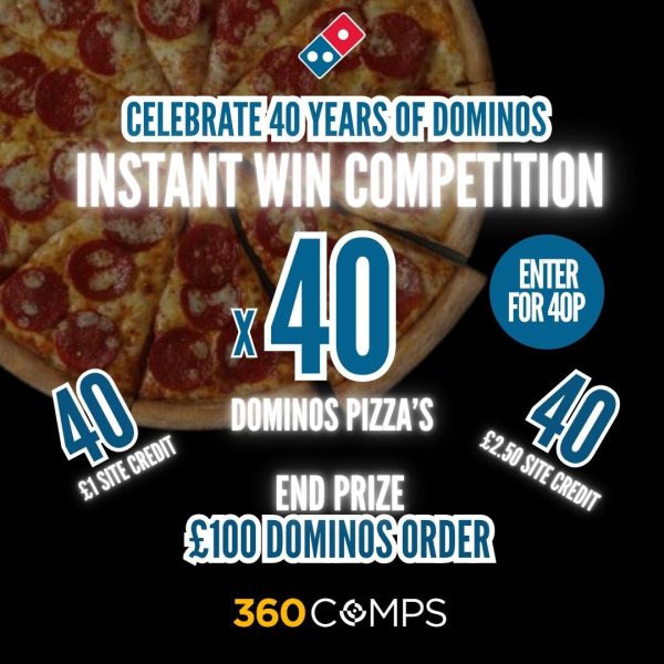 🍕 Are you hungry? Celebrating 40 Years of Domino’s in the UK!