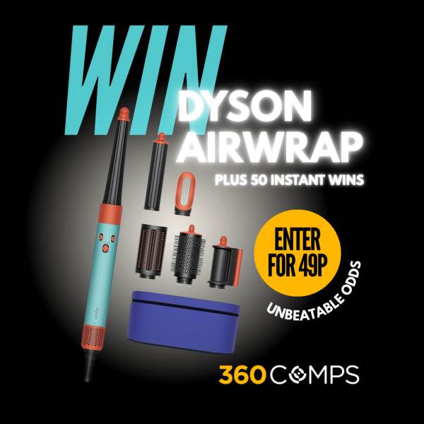 Win a Dyson Airwrap I.D. Multistyler – Just 49p a Ticket!